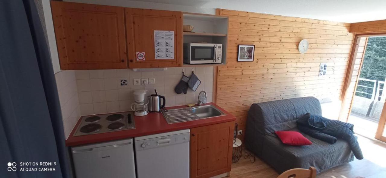 Studio Chamrousse 1700 Pour 4 Personnes - Au Calme - Avec Wifi Екстериор снимка