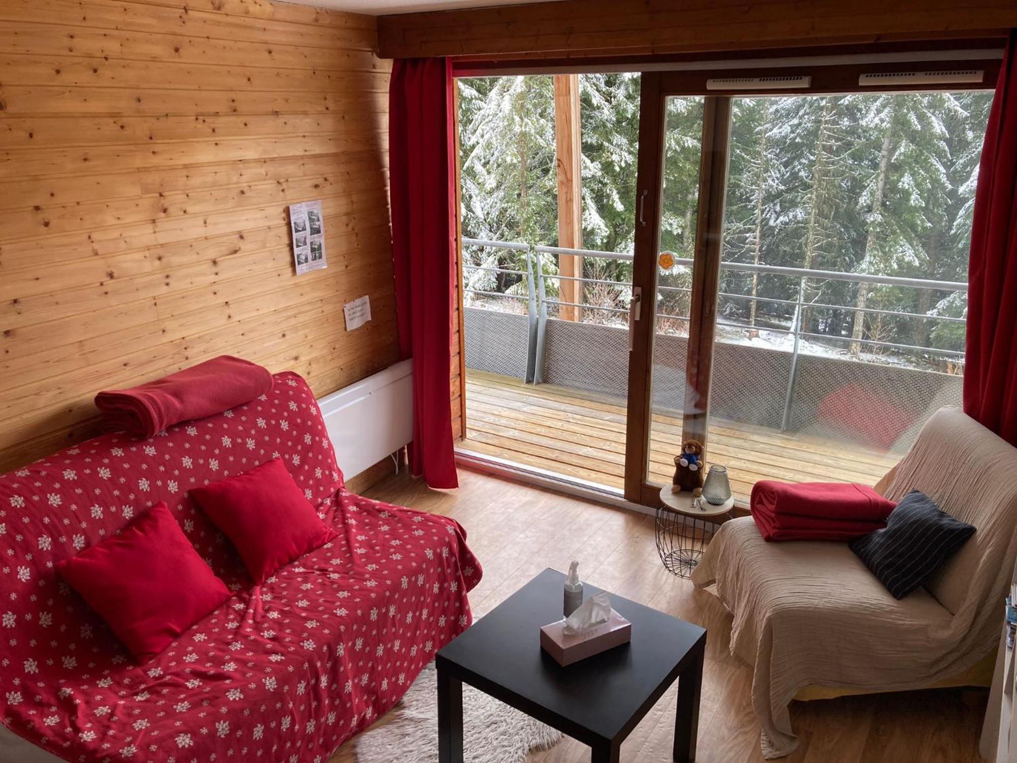 Studio Chamrousse 1700 Pour 4 Personnes - Au Calme - Avec Wifi Екстериор снимка